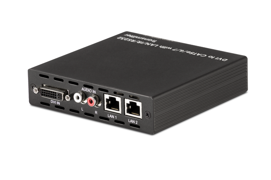 CYP Europe CAT System (HDBaseT) DVI/ Audio/ 2xLAN/ RS232/ IR/ PoE 100m PU-DVI110